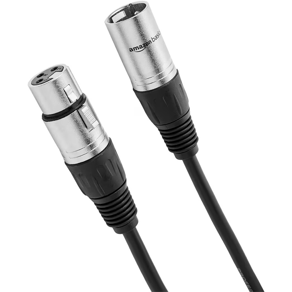 Amazon Basics XLR Male to Female Microphone Cable - BRAND NEW, IN BOX!!